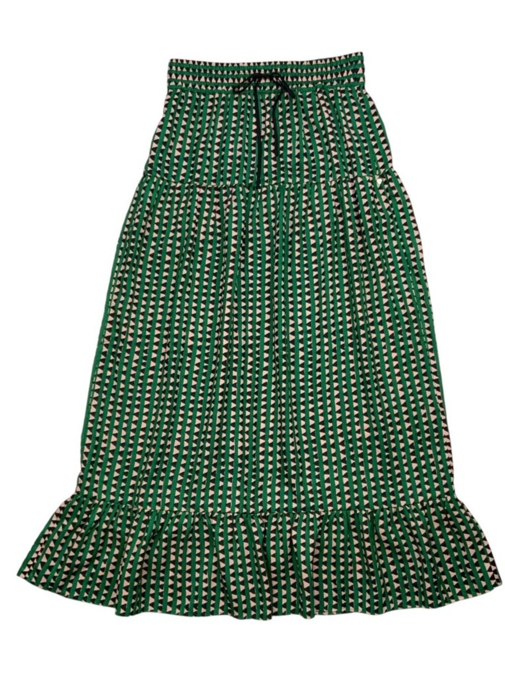 Scotch & Soda Green Patterned Maxi Skirt - Picture 3 of 14